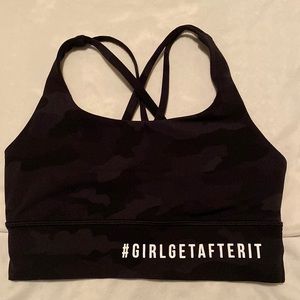 Lululemon Camo Sports Bra